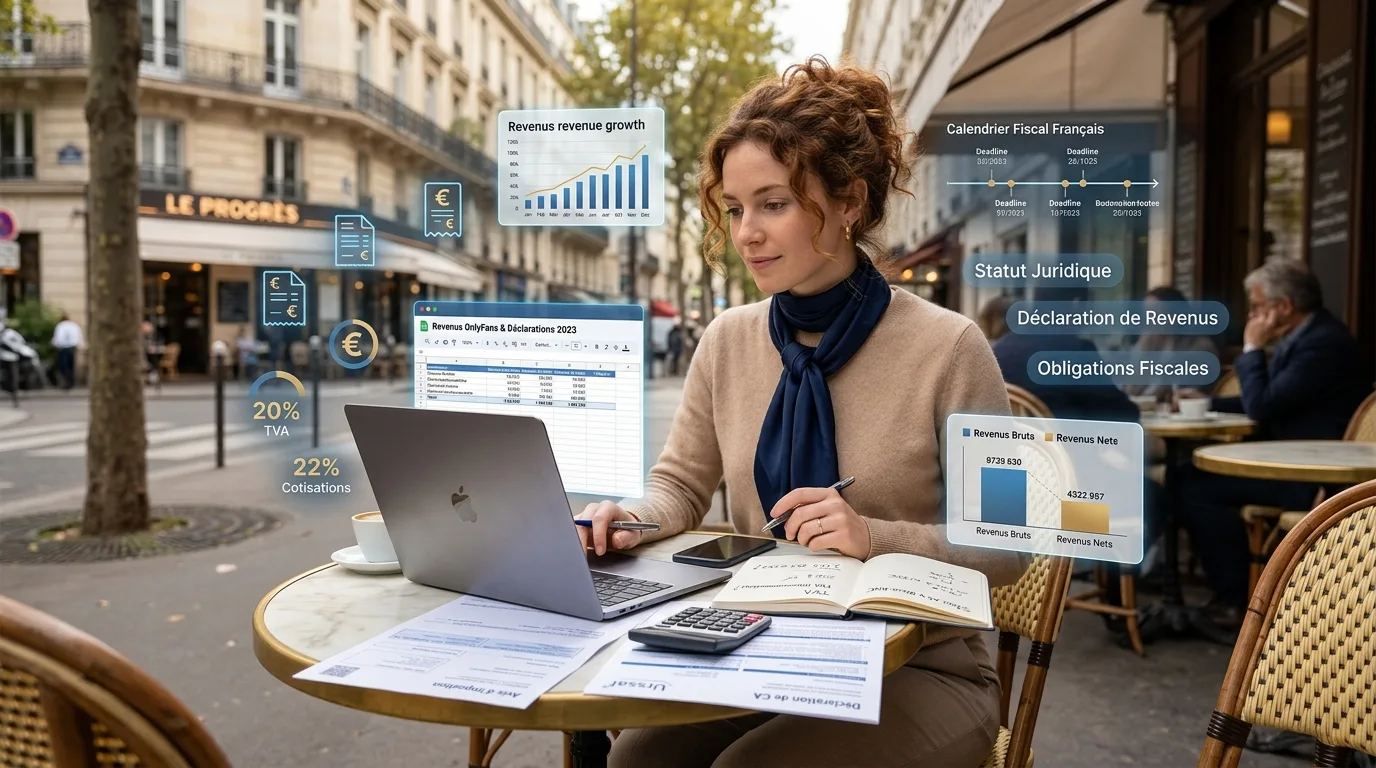 OnlyFans et impôts en France : statut, déclaration, TVA